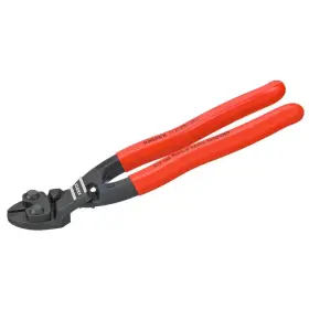 Knipex 744110431377 8 Inch Cobolt Angeled Head Lever Action Compact Bolt Cutter 64 Hrc Forged Steel