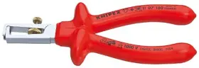 1107160 Knipex 843221003876 11 07 160 Tools - End-type Wire Stripper Dipped 1000v Insulated