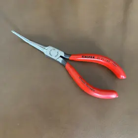 3121160 Knipex 843221004477 Tools - Needle Nose Pliers 45 Degree Angled Red 6.25