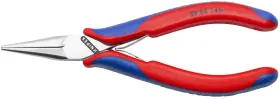 Knipex 843221004583 5-3/4 Inch Electronics Pliers With Half-round Jaw Ergonomic Grip 3562145