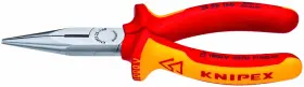 Knipex 843221018665 - 25 08 160 Sba Tools Long Nose Pliers With Cutter 1000v Insulated