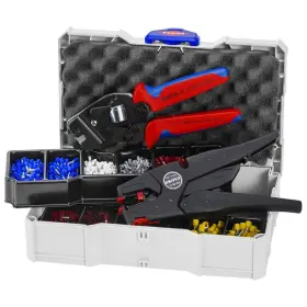 Knipex 843221028855 Crimping Kit Pliers Self-adjusting Insulation Stripper And Of