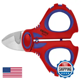 Knipex B08zhcjp8t Tools 95 05 10 Sba Electricians Shears Crimp Area For Ferrules 6.25-inch