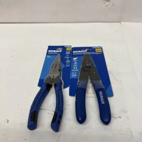 2564358 Kobalt 8-in Long-nose Multi-purpose Wire Stripper Plus Long Nose Pliers