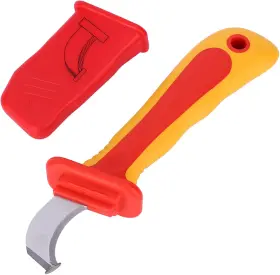 Kooingtech 445048574558 Cable Stripper Electrician Insulation Knife 8.3 Inch 1000v Antislip Wire Skinnin