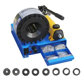 Labfeng 614162663517 Hose Crimper With 8 Sets Of Dies High Pressure Hydraulic Crimping Handhe