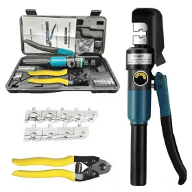 Yqk-70-1 Langlier Hydraulic Crimping Tool And Cable Cutter Lug Crimper 8 Us Ton