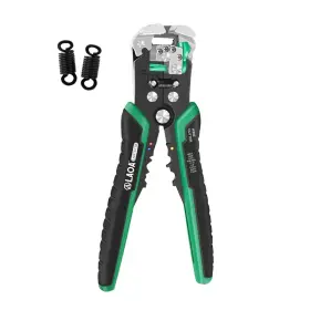 Laoa 791348346492 Wire Stripper Tool Automatic Cutter 10-24 Awg Green Carbon Steel Tp