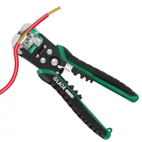 Laoa 920246615094 Wire Stripper Tool 8-26 Awg Automatic Cutter Green Alloy Steel