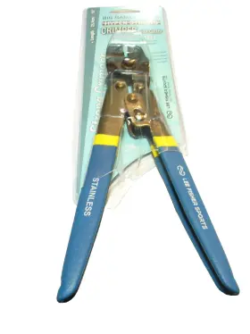Lee Fisher Sports 780980805221 Ratchet Crimper Cutter Big Game Fishing 10 Inch Stainless