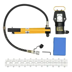 Likarva 743557764352 20 Ton Hydraulic Crimper Pressure Joint Pump With Crimping Mold 12