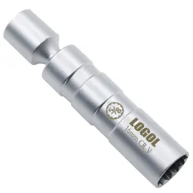 Socket.3 Logol 721703137670 5/8 Inch Swivel Magnetic Spark Plug Socket.3/8 Drive Enhanced De