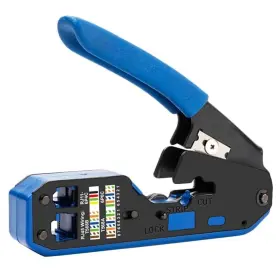 Lslansoon 348379098171 Rj45 Crimp Tool Kit Cat5 Cat5e Cat6 Ethernet Crimper Modular Data Cable Stri