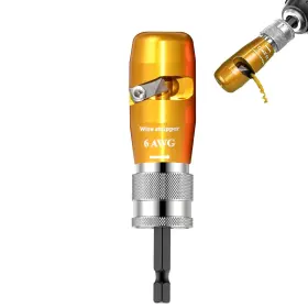 Luckyway 719209437042 Wire Stripper For Drill Premium American Standard The Perfect Companion Your