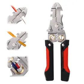 1058318 Lyreh 2 In 1 Wire Strippers Versatile With Electricity Measurement