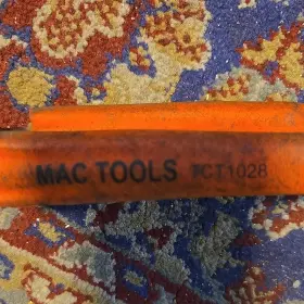 Mac Tools Pct1028 Hand Crimper Crimping Tool With Orange Grips