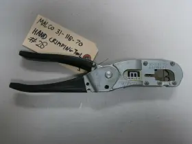 31-118-70 Malco Hand Crimp Crimping Tool #28