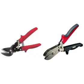 B0bgj2d1fm Malco M2006 10-3/4 Inch Left Offset Snips And C5r 5-blade Pipe Crimper Tool Set