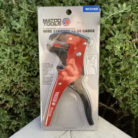Wcs192b Matco Tools Wire Stripper 12-24 Gauge Red Black New In Box