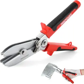 Mxp172 Maxpower Sheet Metal Crimper 5-blade Pipe 9.8 Inch Hand For Ductwork
