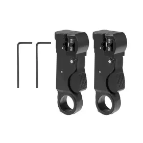 Metallixity 619668357373 2pcs Rotary Coax Coaxial Cable Stripper Cutter Tool 3-blades Model