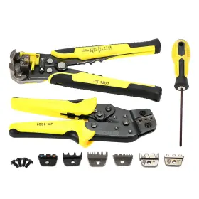 Zla0197226125443lu Meterk New 4 In 1 Wire Crimpers Ratcheting Terminal Crimping Pliers O3o7