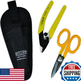 Miller B07h37qtqm Ma01-7001 Kit Cfs-3 3-hole Fiber Optic Cable Stripping Tool And Ks-1