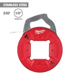 Milwaukee 045242616961 240 Ft. X 1/8 Inch Stainless Steel Fish Tape