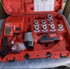2435x-21 Milwaukee Tool M12 Cordless Cable Stripper Kit For Cu Rhw / Rhh Use