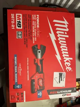 2672-21 Milwaukee M18 Force Logic Cable Cutter Kit Red Sheath 2672-21. 2 Avail