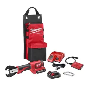 2678-22 Milwaukee Tool M18 Force Logic 6t Utility Crimper Kit With D3 Grooves