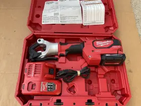 2877-22 Milwaukee Forcelogic 750 Mcm Dieless Crimper 18v Cordless With Battery