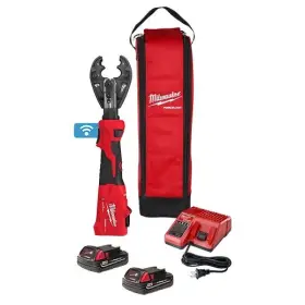2978-22bg Milwaukee M18 Force Logic 6t Linear Utility Crimper Kit With Bg-d3 Jaw