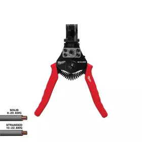 Milwaukee 313115691682 Automatic Wire Stripper/cutter Handheld Spring Open With Comfort Grip