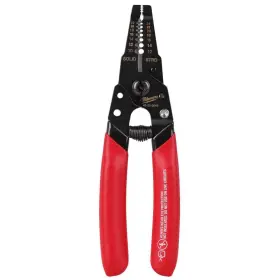 48-22-3043 Milwaukee Wire Stripper Cutter 10-24 Awg Compact Hand Tool Curved Blade Grip