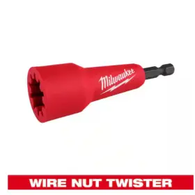 48-32-6400 Milwaukee Wire Nut Twister Inch Hex Shank - New