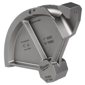49-16-0001 Milwaukee 1 Inch Emt / 3/4 Rmc Conduit Bending Shoe