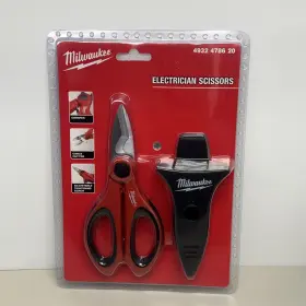 4932478620 Milwaukee Electricians Scissors With Holster Sheath Storage