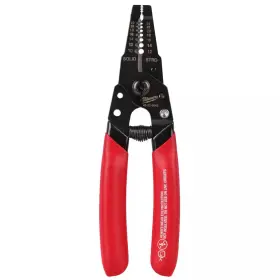 Milwaukee 744759368560 10-24 Awg Compact Wire Stripper/cutter With Dipped Grip