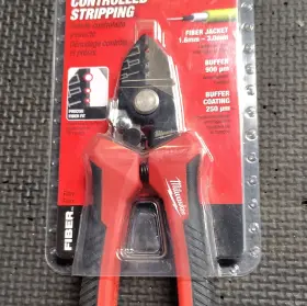 Pn0001201 Milwaukee Fiber Controlled Stripping Tool Red For 1.6-3.0mm Jacket 900 M 250