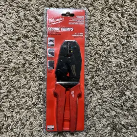 48-22-3084 Milwaukee Tool Ratcheting Insulated Terminals Crimper