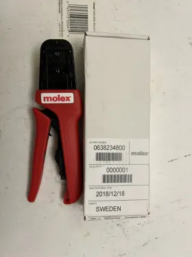 0638234800 Molex Tool Hand Crimper New Made In Sweden 28-24 Awg