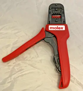 638118200f Molex 63118200f Crimping Tool - Used Great Condition