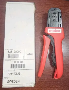 638190000e Molex Sweden Hand Crimp Tool Micro-fit Crimpers - New