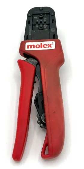 638190900b Molex Tool Hand Crimper 24-16 Awg Used