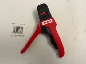 638191300d Molex Tool Hand Crimper 24-18 Awg Side Used Good Condition