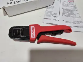 638191300g Molex Tool Hand Crimper 24-18 Awg Pin And Socket Crimp Terminals