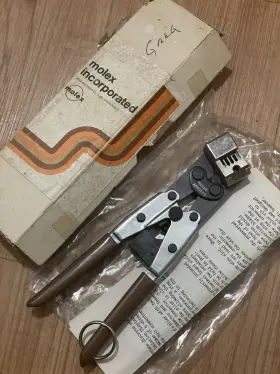 Am60145 Molex Crimping Hand Tool Terminal Connectors Crimper