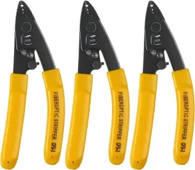 Moocci-yw-pliers-3pieces-ccus Moocci 3 Pieces Cfs-3 Fiber Optic Stripper Port Hole Stripping Tool