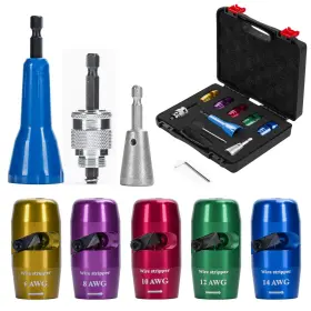 Mozeyerh 644097953964 2024 Upgraded Wire Stripper Twister Tool 8-in-1 For 6-14 Awg
